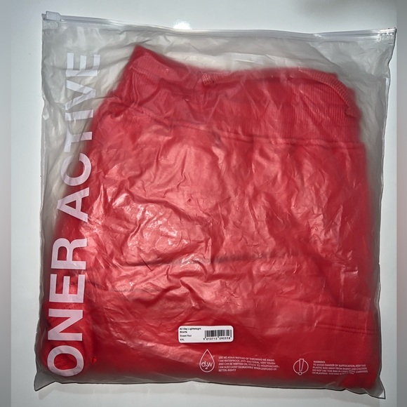 ONER ACTIVE ALL DAY LIGHTWEIGHT SHORTS IN SWEET RED - XXL - Picture 5 of 6